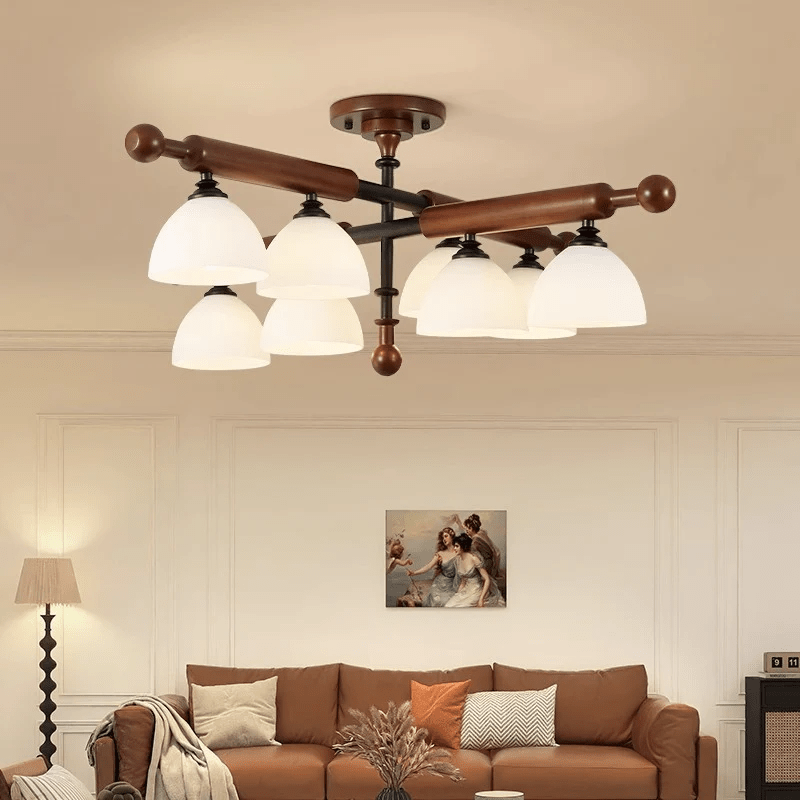 Wood Ceiling Light