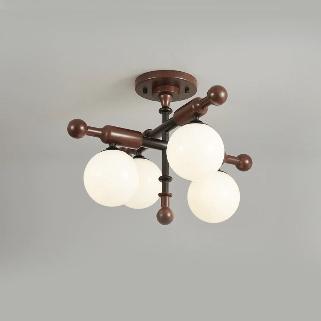 Wood Ceiling Light