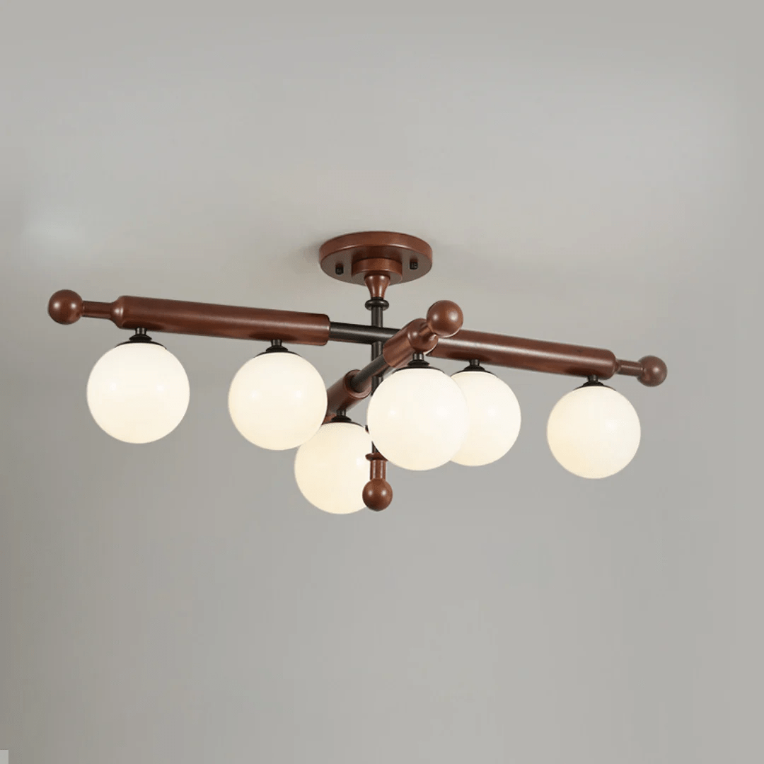Wood Ceiling Light