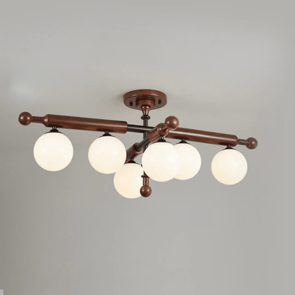 Wood Ceiling Light