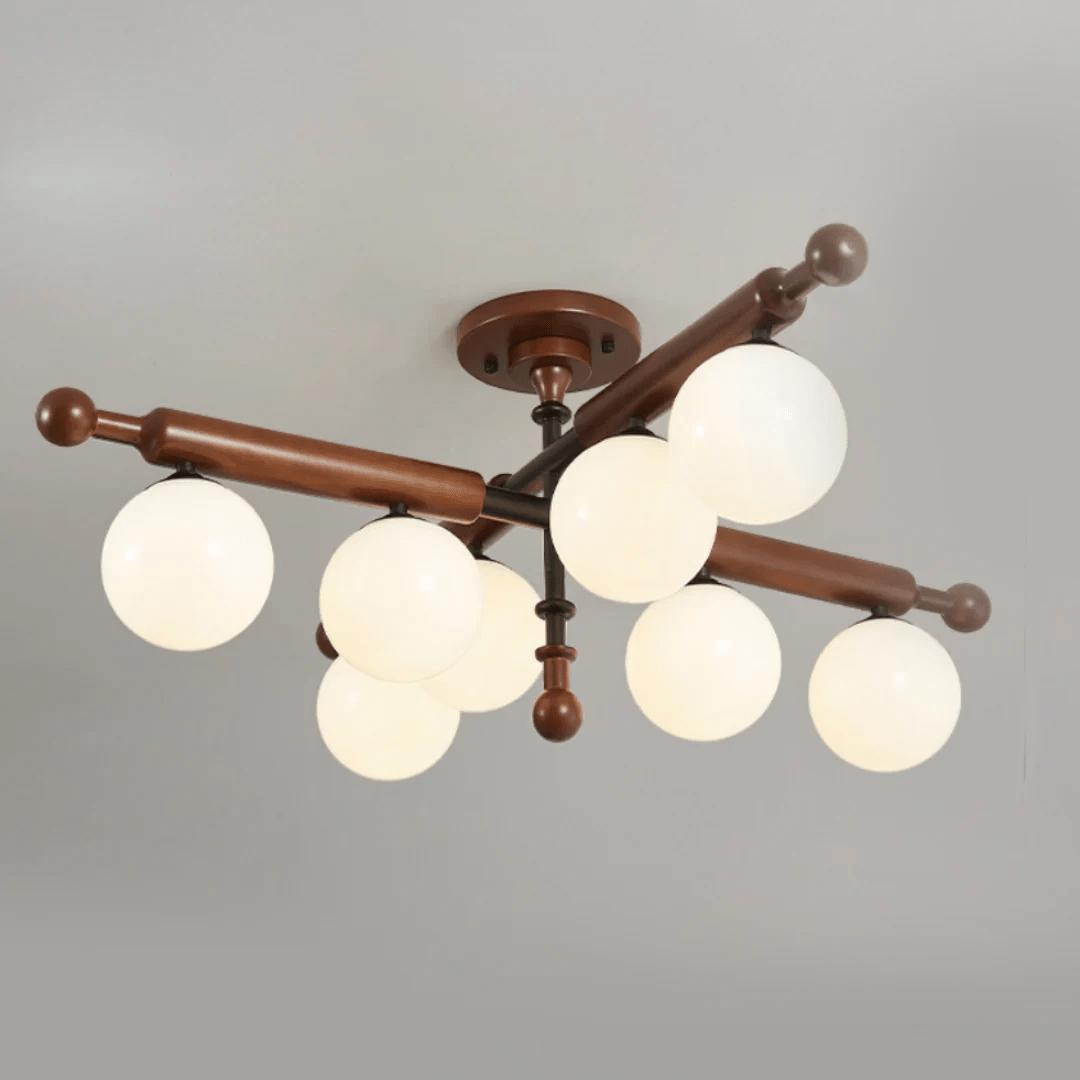 Wood Ceiling Light