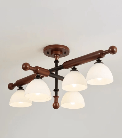 Wood Ceiling Light