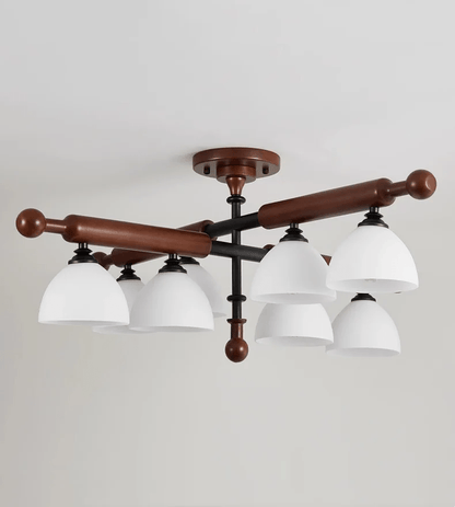Wood Ceiling Light