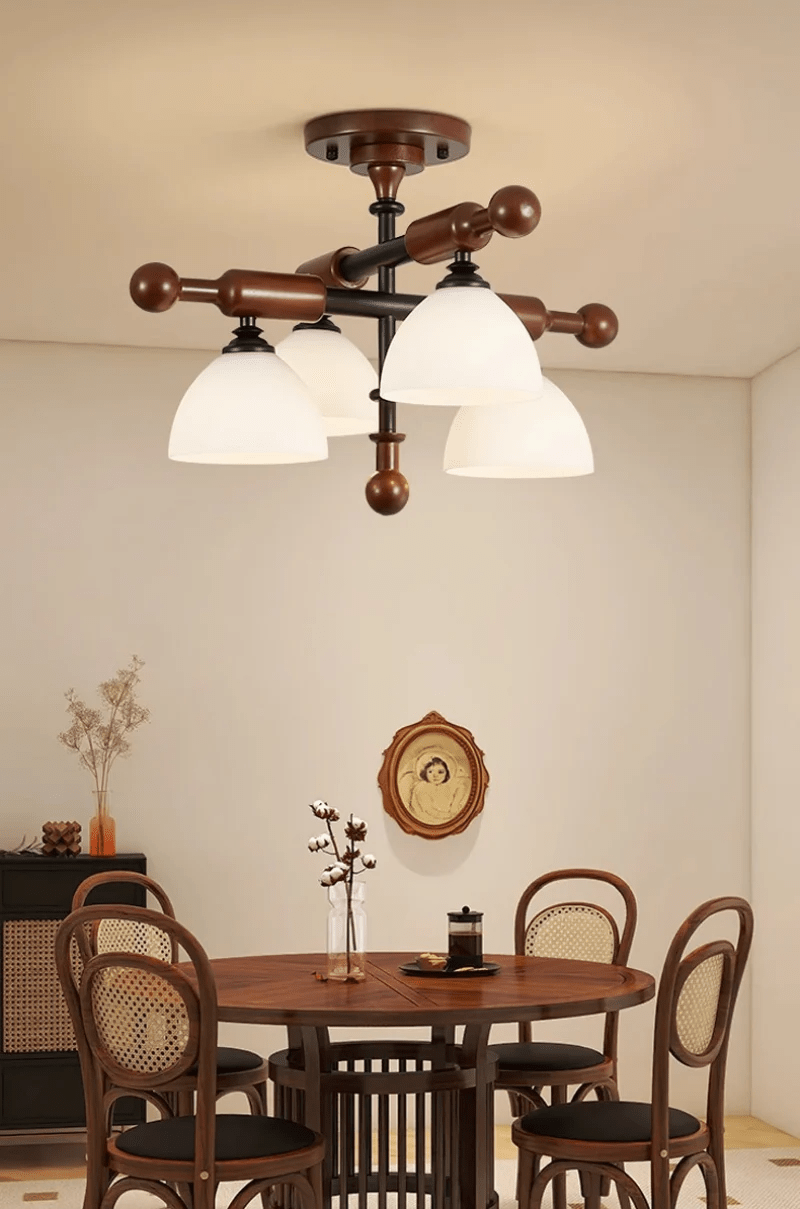 Wood Ceiling Light