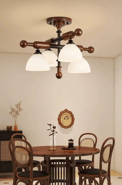 Wood Ceiling Light