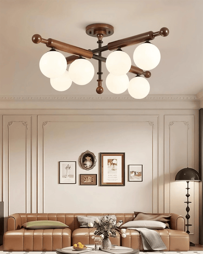 Wood Ceiling Light