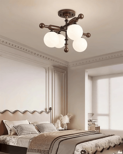 Wood Ceiling Light
