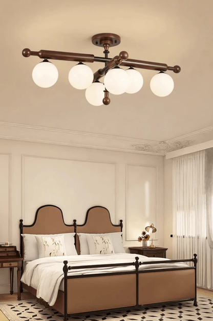 Wood Ceiling Light