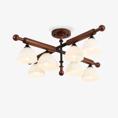 Wood Ceiling Light