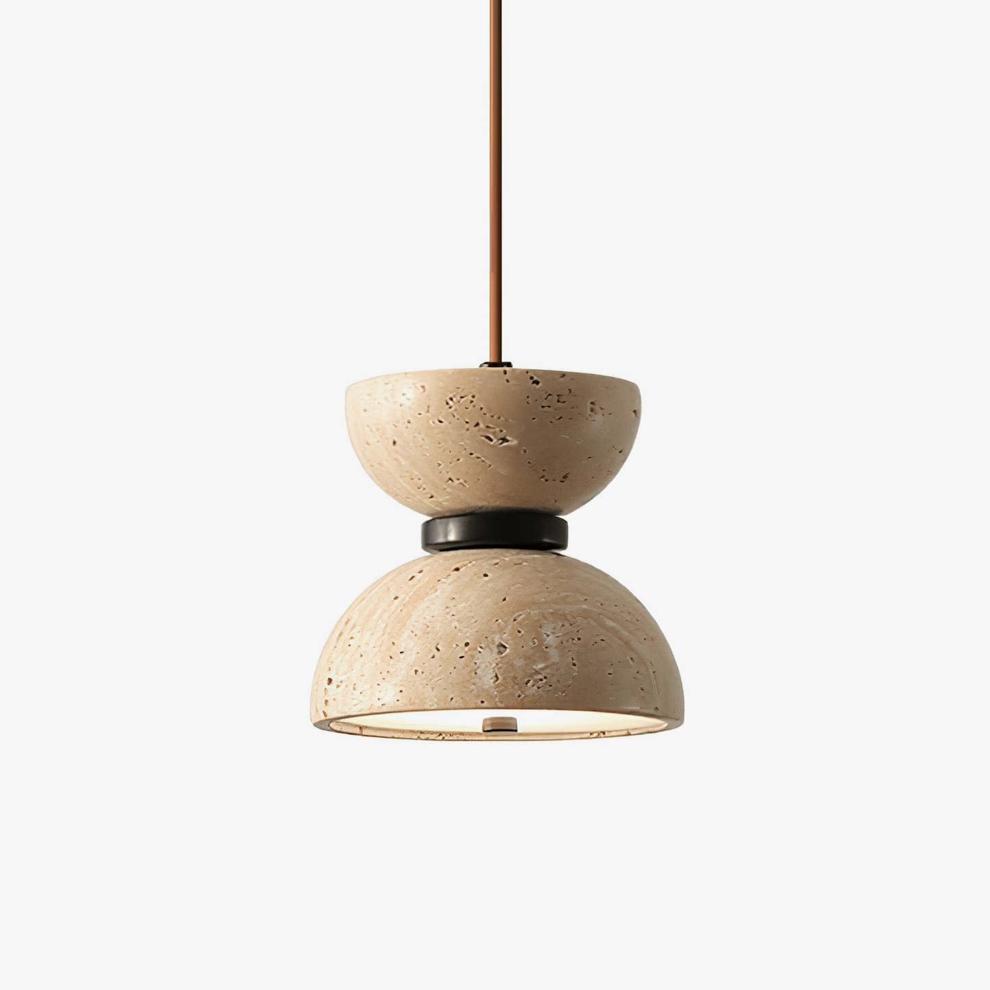 Travertine Pendant Light