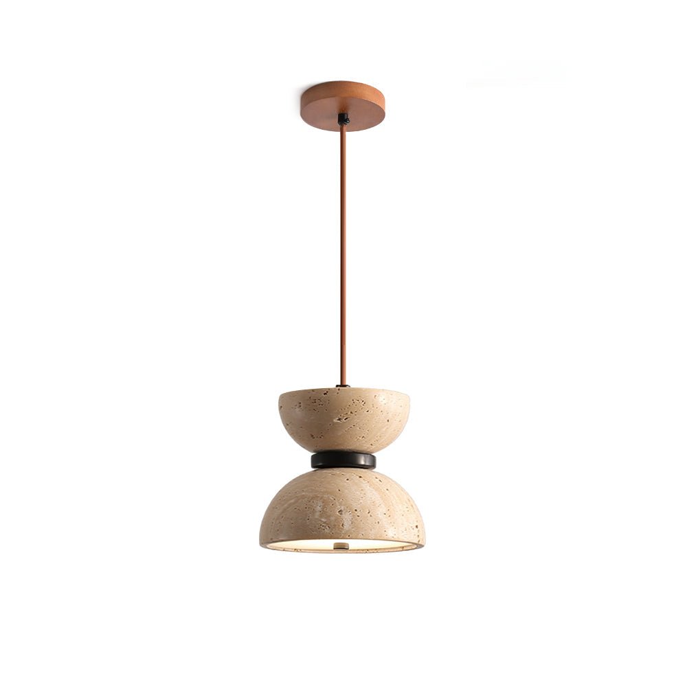 Travertine Pendant Light