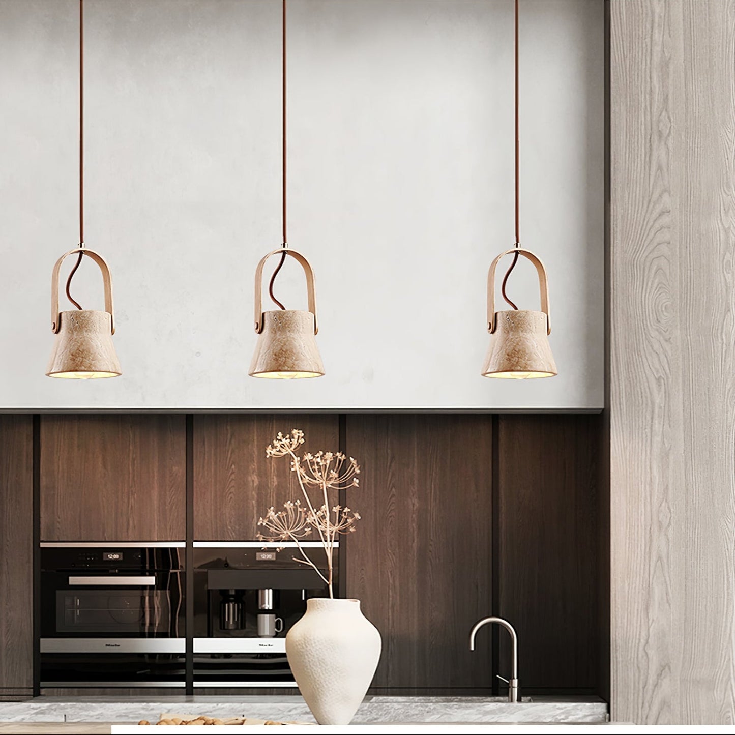 Travertine Pendant Light
