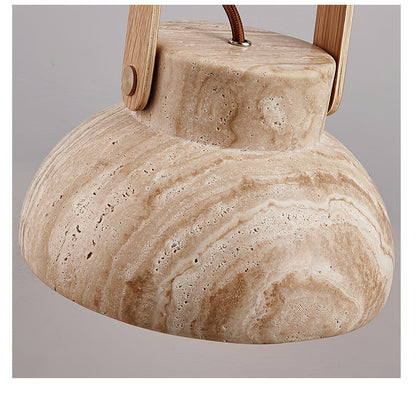 Travertine Pendant Light