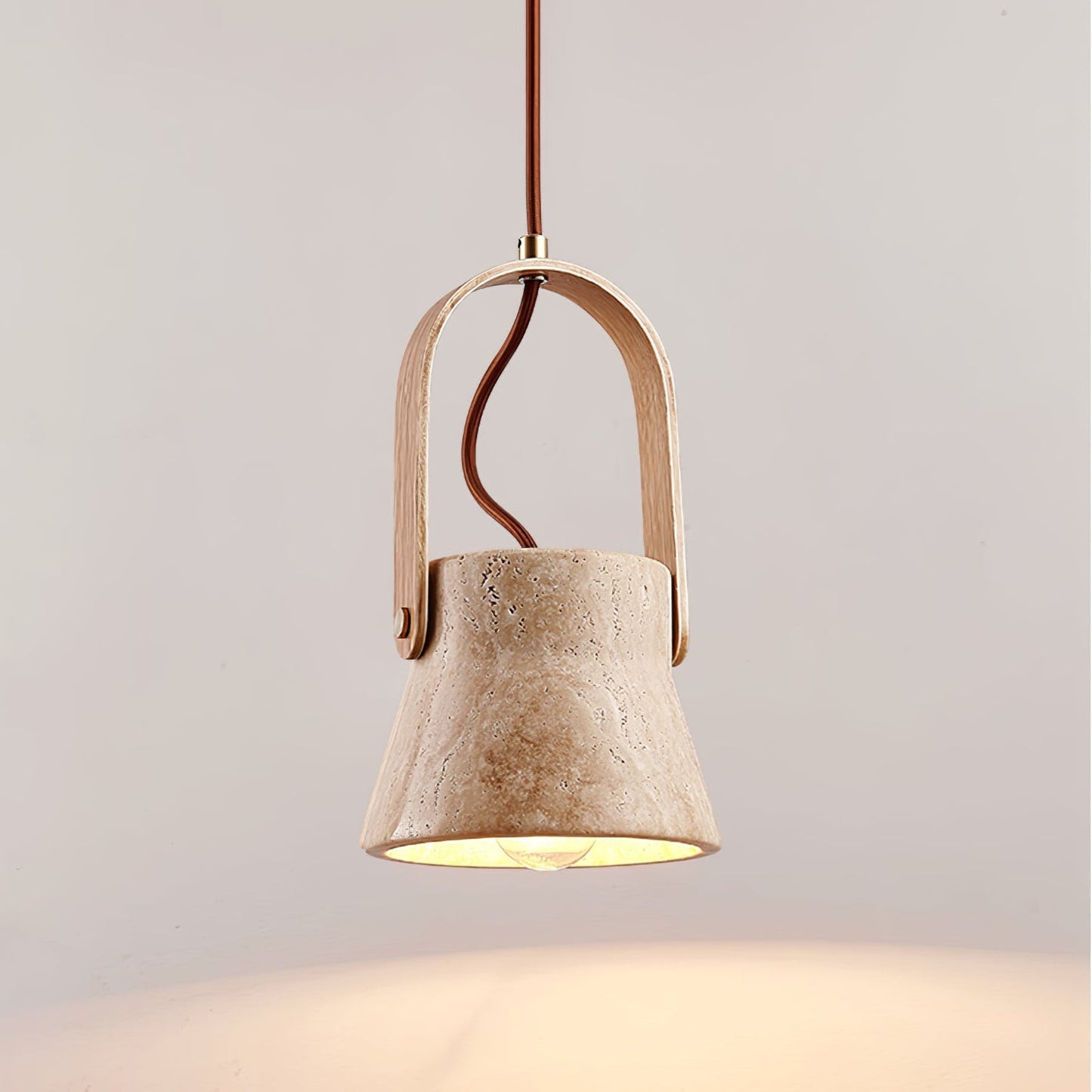 Travertine Pendant Light