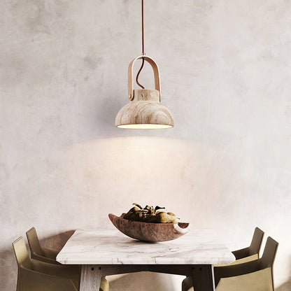 Travertine Pendant Light