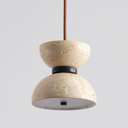 Travertine Pendant Light