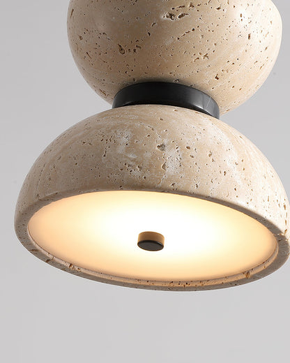 Travertine Pendant Light
