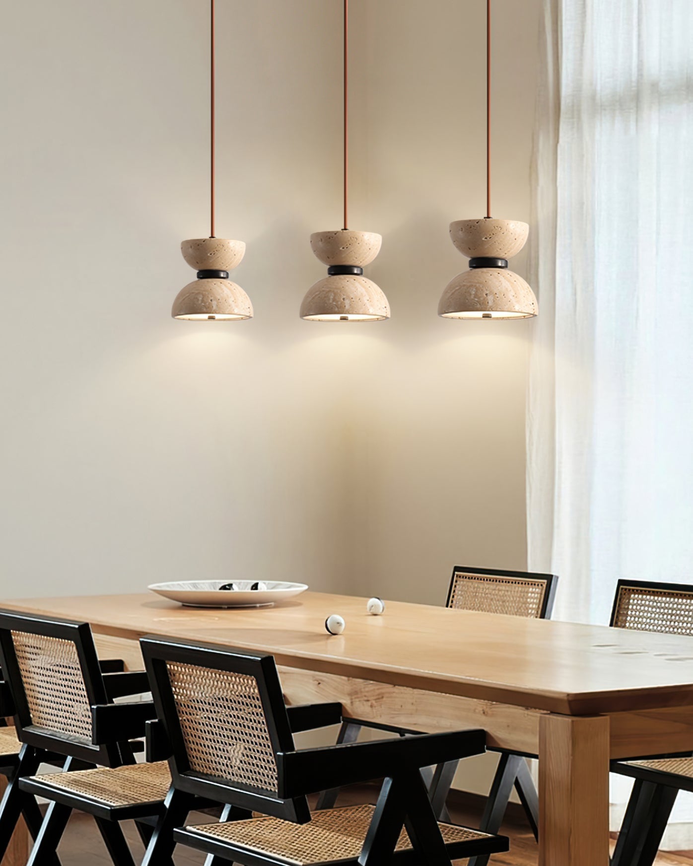 Travertine Pendant Light